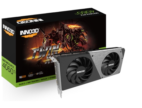 Tarjeta Grafica INNO3D N406T2-16D6-178055N Rtx 4060 16Gb Gddr6