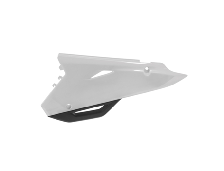TAPAS LATERALES POLISPORT CR125/250 (02-07) restyle CRF (22) Blanco
