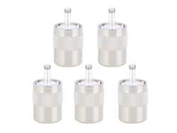Conector Macho Pl-259 Uhf Para Cable Coaxial De 50 Ohmios Rg8 Rg214 Rg213 9913 Lmr400 (5 Unidades)