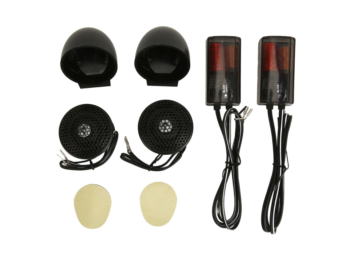 Tweeter Dome 150w 2 Vias Alto Sensibilidade Mini Audio Para Sistema De Áudio De Carro Preto 2pcs