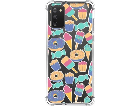 Carcasa Samsung Galaxy A02s TUMUNDOSMARTPHONE Dulces 02 Multicolor