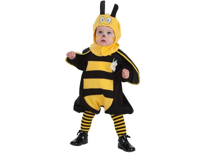 Disfraz de Bebé TOPDISFARCES Abeja Loca (Tam: 1-2 Años)