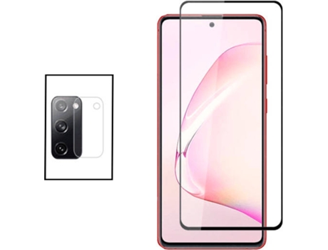 Kit Protector de Cámara Trasera Samsung Galaxy S20 FE 5G PHONECARE y Cristal Templado 5D Full Cover