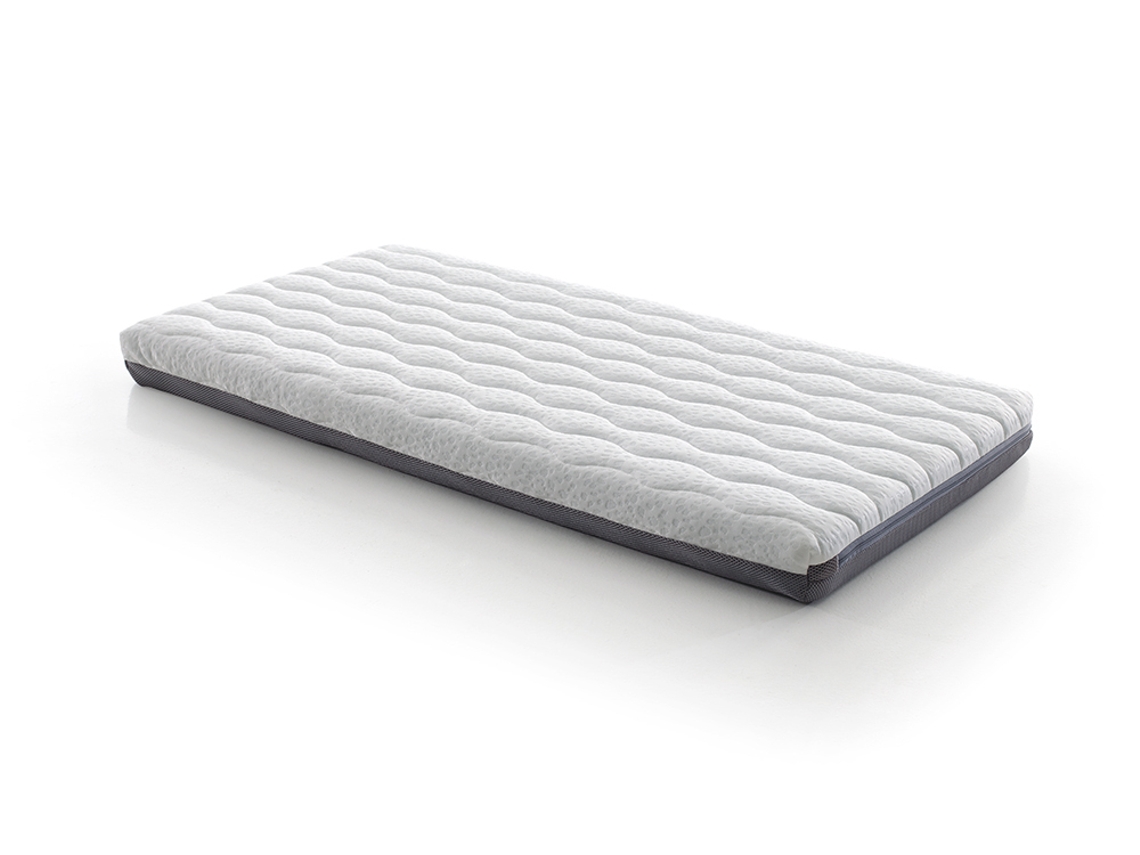 Colchon de Cuna DESCANSIN | 50 x 80 cm | Funda Lavable | Descanso para tu Beba | Versatilidad | Antireflujo