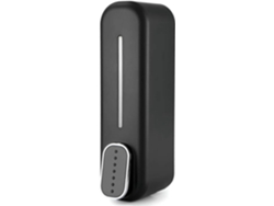 Dispensador de jabón de pared Rosewell de 350 ml para baño, cocina y oficina, color negro