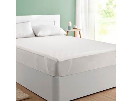 Topper Sobrecolchón viscoelástico de bambú Superabsorbente 90x190cm PIKOLIN HOME