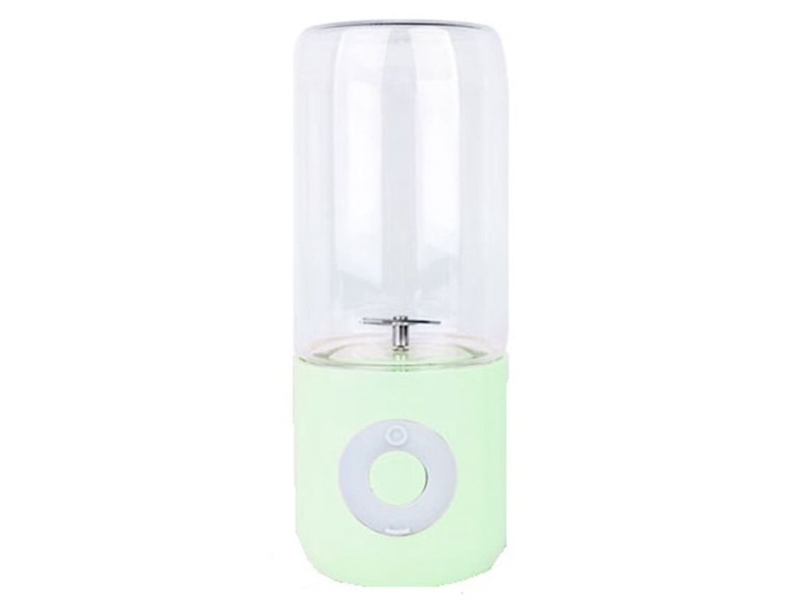 Licuadora eléctrica portátil de 500 ml, mini licuadora portátil USB, exprimidor de frutas, Green Henten Home
