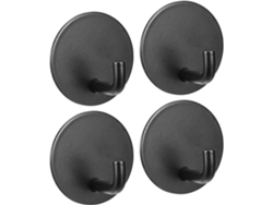 Paquete De 4 Ganchos Autoadhesivos De Acero Inoxidable 304 Para Colgar Ropa, Toallas Y Utensilios De