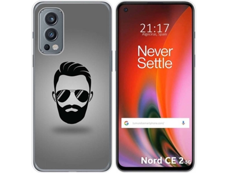 Carcasa OnePlus Nord 2 5G TUMUNDOSMARTPHONE Barba Multicolor