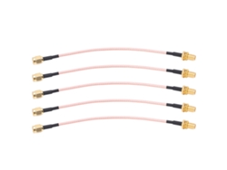 Kit De 5 Cables Coaxiales Rf Sma Macho A Hembra Rg316 Adaptador De Línea Completo