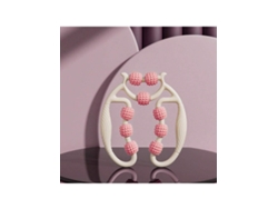 Masajeador muscular circular con pinza para piernas, 9 ruedas y rotación de 360 grados para piernas, cuello, manos y brazos - Masajeador de relajación muscular