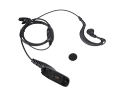 Auriculares con micrófono y gancho para la oreja