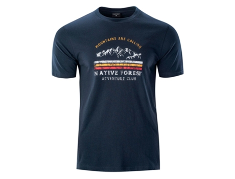 Camiseta de Hombre HI-TEC Rone Azul (S)