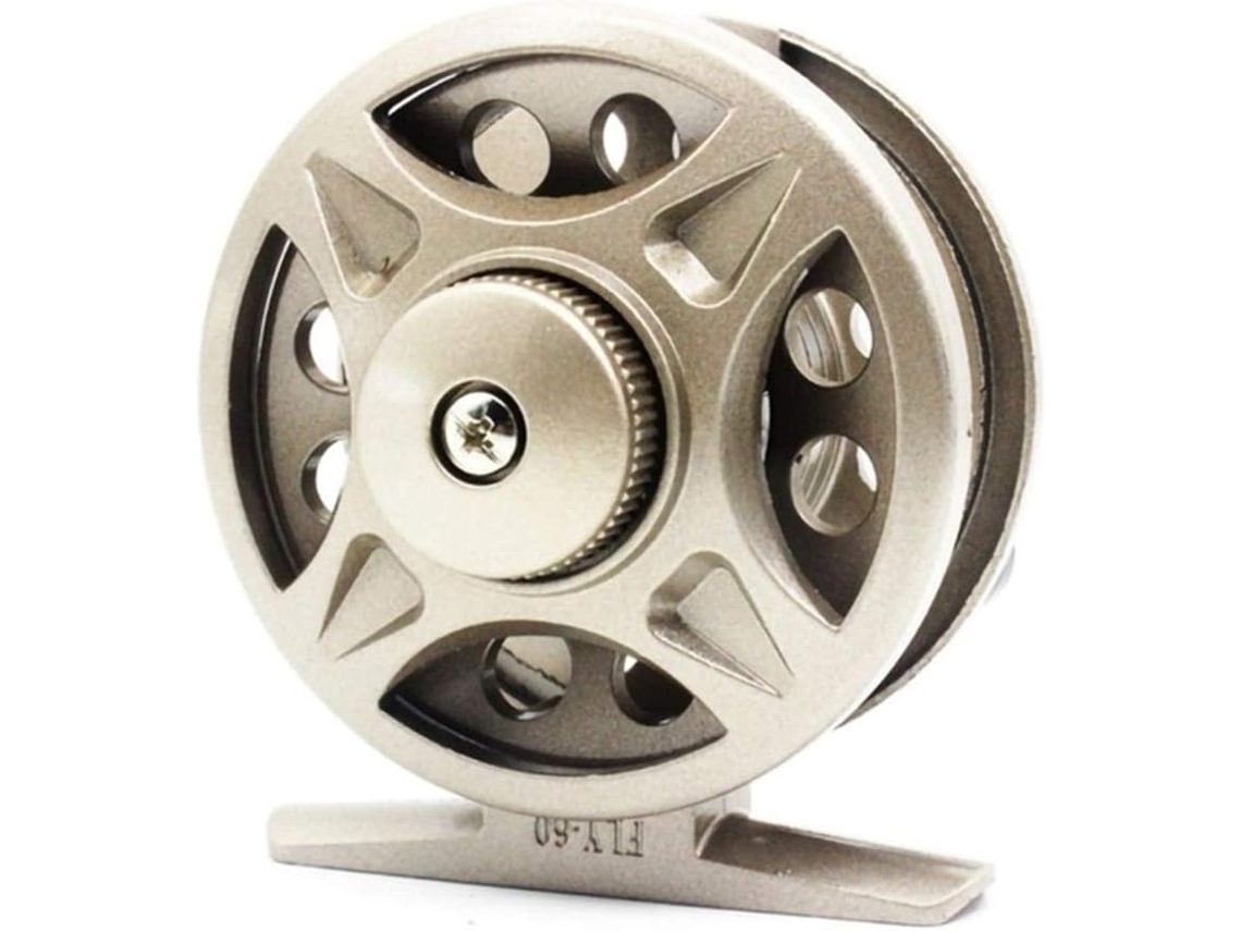 Carrete De Pesca Con Mosca, Mosca Plástico Para Hielo Invierno, Carretes Pesca, Diestros, Zurdos, Balsa, Ba...