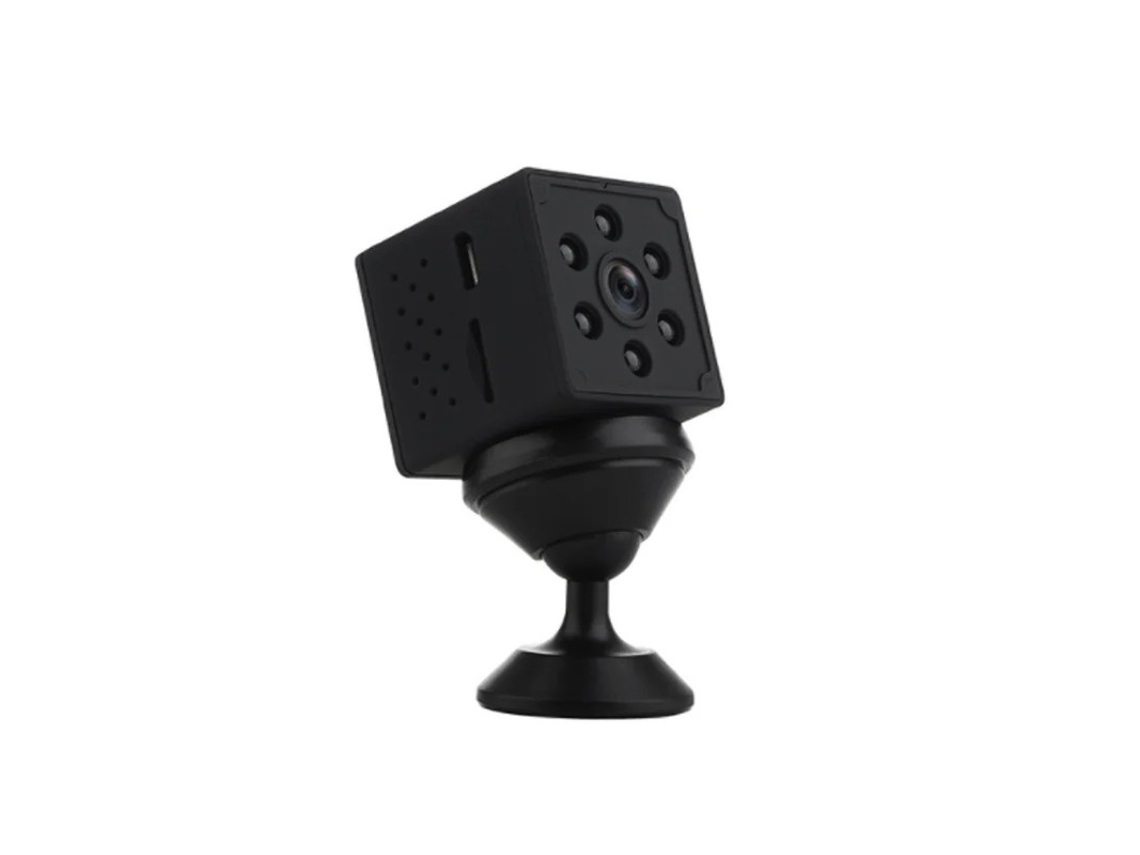 Cámara WiFi Bestvite Q15 HD con alta detección de movimiento (negra)