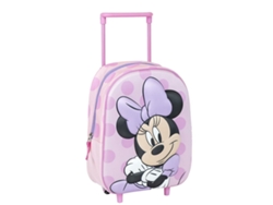 Mochila Escolar con Ruedas MINNIE MOUSE Rosa 25 x 37 x 10 cm