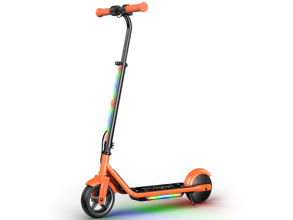 Patinete Eléctrico Infantil Iscooter K2pro Con Neumáticos De 6 Pulgadas Y Altura Ajustable.