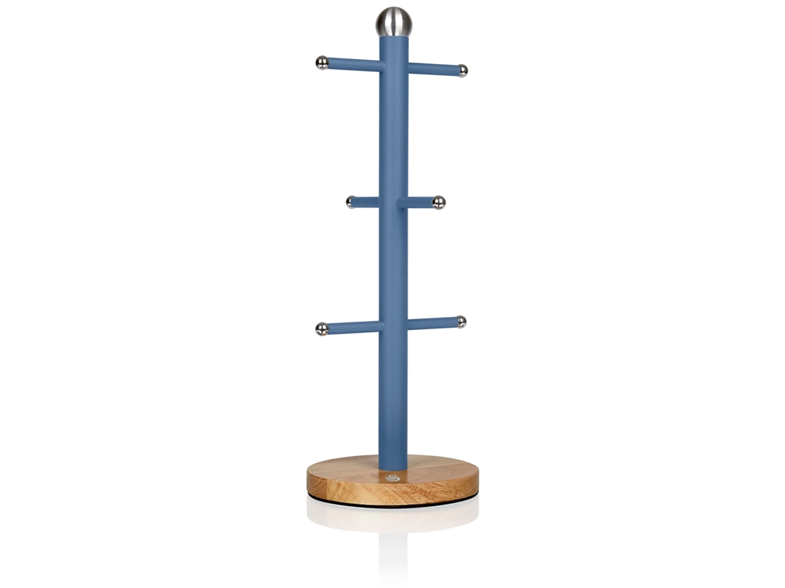 Porta Tazas SWAN (Acero al Carbono - Azul)