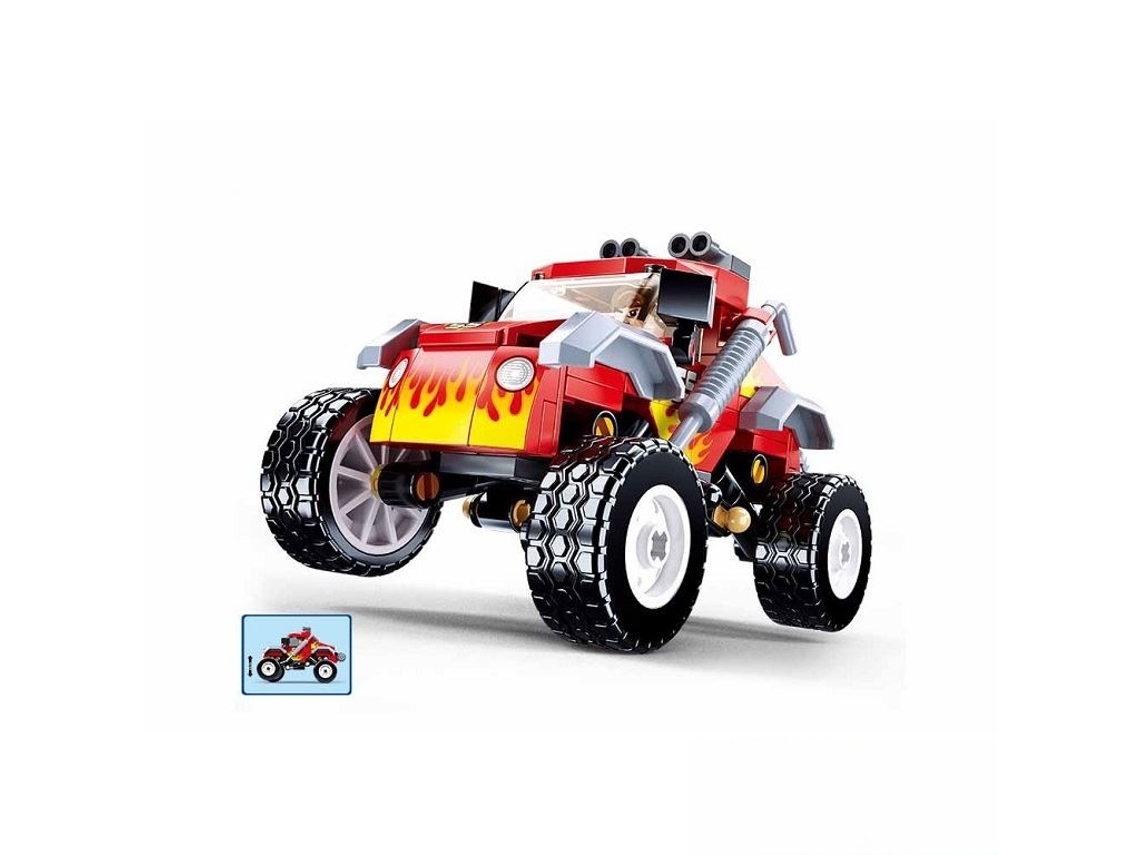 Veículo Todo-o-terreno Sluban Vermelho M38-b1105