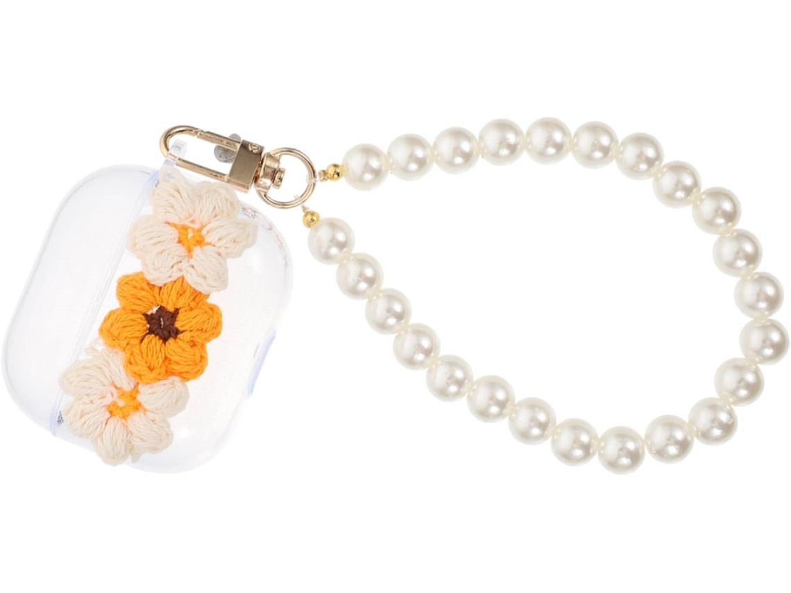 Protectora Floral Para Auriculares Inalámbricos, Compatible Con Nueva Generación, Resistente Al Agua, Ligera Y Fácil De