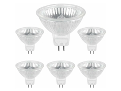 Bombilla Halógena Gu5.3 De 35 W Y 12 V, Bombilla Halógena Mr16, Paquete De 6