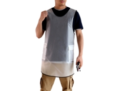 Delantal Masculino Impermeable En Tpu, Largo Hasta La Rodilla, Para Cocina O Piscina