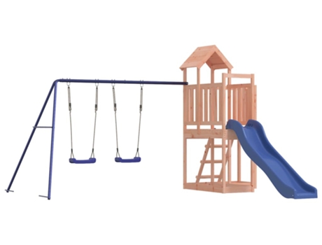 Parque Infantil De Exterior VIDAXL Marrón Madera