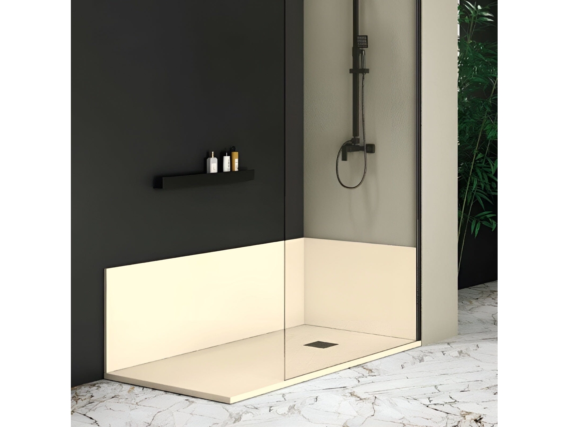 Panel De Revestimiento Pared Nexo Crema 80x160 Cm