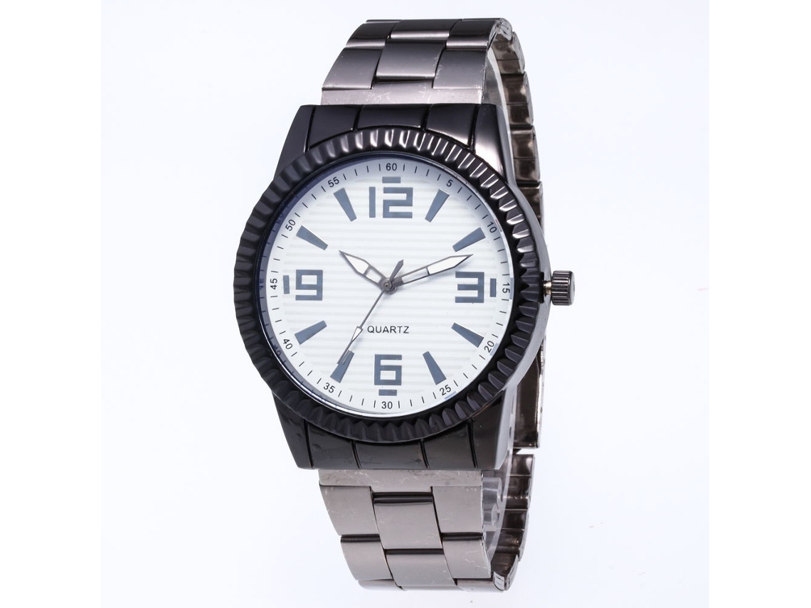 Reloj De Pulsera Unisex Zlf0444-g Con Movimiento De Quartzo Zhoulianfa Negro+blanco