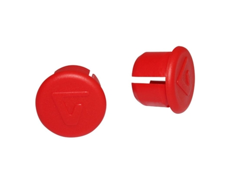 Juego de 2 tapas de manillar para bicicletas de carretera VELOX