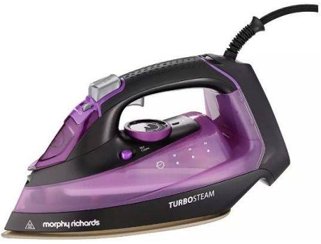 Plancha de Vapor MORPHY RICHARDS 303140 (Chorro vapor 170 g/min - Base Cerámica)
