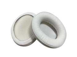 Almohadillas para auriculares Kingston HyperX Cloud X de espuma suave, blancas.