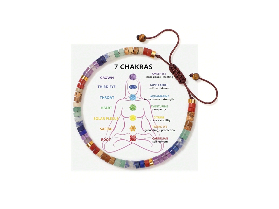 Pulsera de cristal de chakras SIURN