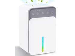Deshumidificador De Bajo Consumo Energético, Descongelación Automática, 3 Ajustes De Temporizador, Indicador Luminoso De Monóxido De Carbono.