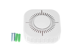KOFIHETY Detector de Humo Inalámbrico Alarma contra Incendios Sensor USB Sistema de Seguridad Doméstica