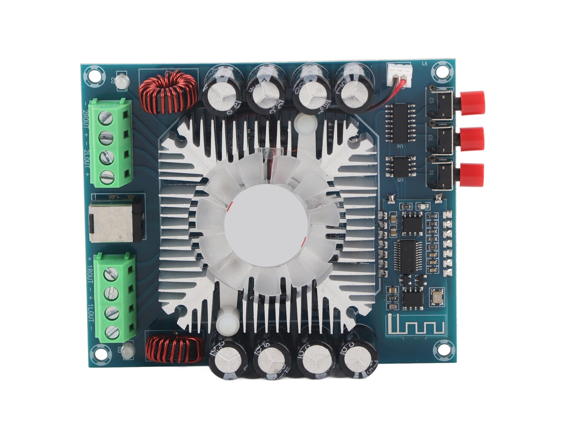 Placa Amplificador Audio Potente Bluetooth 5.0 Módulo Pcb Tda7850 Btl Amp