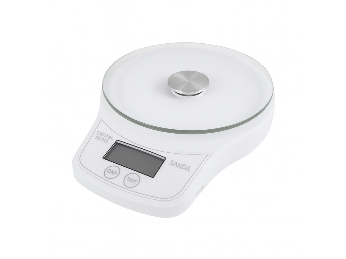 Báscula de cocina digital Sanda SD 4219 blanca