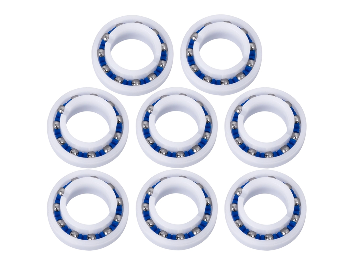 Rodamiento C-60 para rueda limpiadora piscina, compatible modelos 180,280, funcionamiento fluido, 8 unidades.