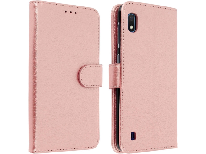 Funda Samsung Galaxy A10 AVIZAR Wallet Rosa