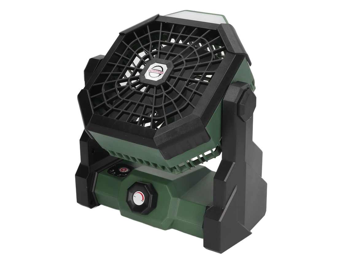 Ventilador portátil recargable para exteriores de 7800 mAh, ligero, para camping.