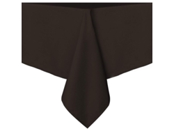 Rebe-mantel Rectangular 54x78 Pulgadas Poliéster Resistente A Manchas Y Arrugas Lavable Para Mesa De Comedor Fiestas Campamentos Marrón