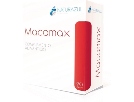 Complemento Alimentar NATURAZUL Macamax (90 Cápsulas)