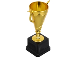 Trofeo deportivo ligero de plástico dorado