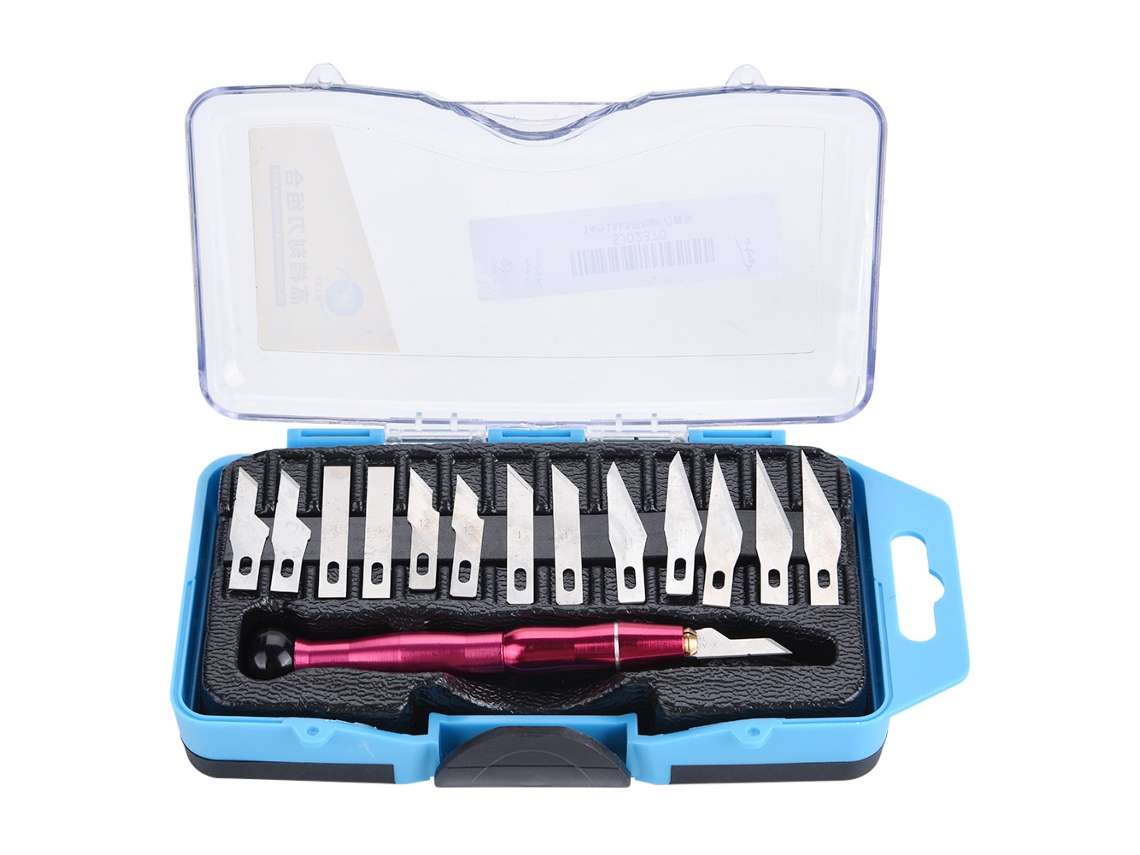Conjunto De Lâminas De Corte 14 Em 1 Sk5 Ferramentas Para Reparo De Celular/pc E Gravura Manual
