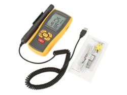 Medición Digital De Humedad Y Temperatura Gm1361 Tipo K, De 10 ℃ A 50 ℃ Y De 30 ℃ A 1000 ℃.