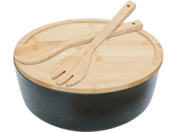 Tazón grande Slowmoose para ensalada, servir, cereales, preparación de alimentos.