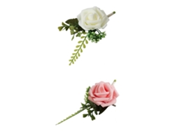 rosas artificiales para ramos de novia slowmoose