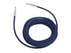 Cable De Guitarra Jorindo De 6,35 Mm Y 6 M, Con Aislamiento De Bajo Ruido Para Amplificador E Instrumentos Musicales.