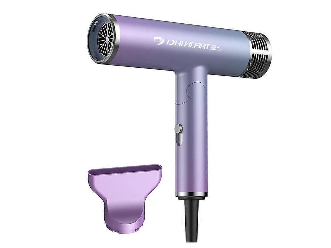 Secador De Cabelo Portátil Com Proteção, Iônico, Antiestático, De Alta Potência E Dobrável, Ideal Para Salão De Beleza, Casa E Viagens (roxo Degr