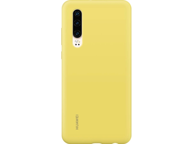 Carcasa HUAWEI P30 Silicon Amarillo